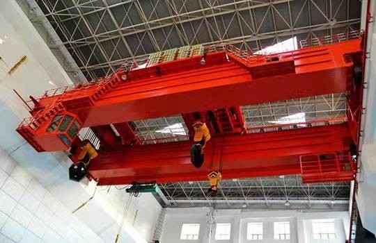 5-40m Span Double Girder เครนเหนือศีรษะ 20 Ton Bridge Crane