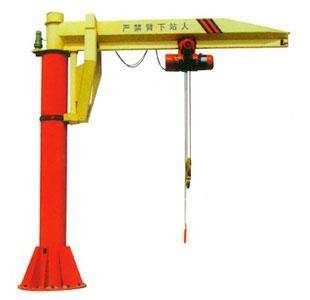 ค่าซื้อที่ต่ํา 1ton-5ton เครน cantilever แรงและทนทาน สามารถหมุน 360 องศา