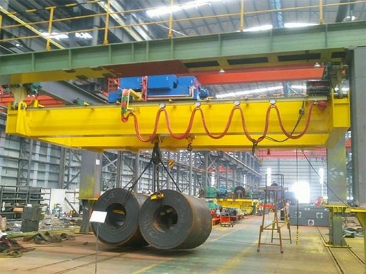 A5 - A7 Steel Plant Double Girder Crane ประเภทเหนือศีรษะ 15M 5-50T