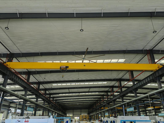 CE ISO GOST เครนเหนือศีรษะคานเดียวสำหรับโรงรถ