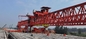 เครื่องสร้างสะพานทางหลวง 200 ตันปรับแต่ง 240 ตันเปิดตัว Gantry Crane