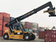 ODM OEM 45 Ton Yard Container Reach Stacker การใช้ประโยชน์สูง