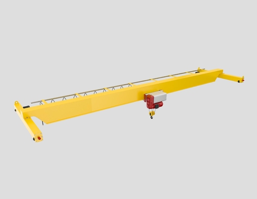 ความเร็วในการยก 8/0.8 M / Min Single Beam Bridge Crane สำหรับ Workshop